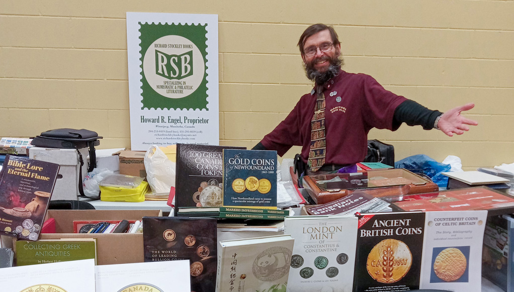 Howard with his books